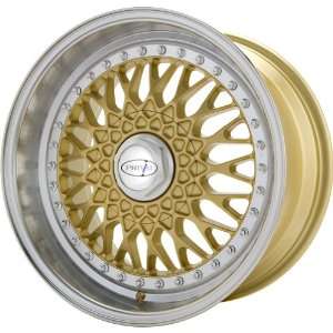  Privat Remember Gold Wheel with Machined Lip (17x9/5x114 
