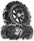 MSA Diesel M12 14x7 ATV Wheels on 28 MotoMTC Tires for Can Am 