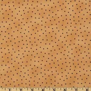  44 Wide Little Darlings Dot Butterscotch Fabric By The 