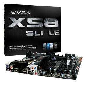 EVGA X58 SLI LE Desktop Board   Intel X58 Express   12GB   DDR3 SDRAM 