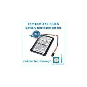   Battery Replacement Kit For TomTom XXL 530S GPS (530 S) Electronics