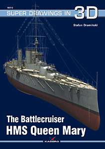 Kagero Publishing The Battlecruiser HMS Queen Mary Naval book  