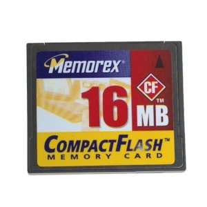  Memorex 16 MB CompactFlash Card Electronics