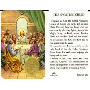    Last Supper Apostles Creed Prayer Card (RCC 75E) 