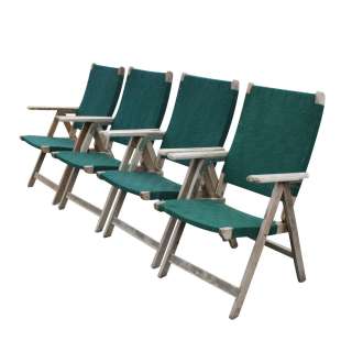 Vintage Outdoor Folding Chairs  