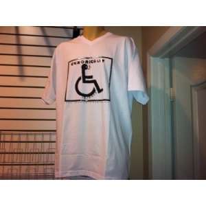  CHRONICALLY IMPAIRED T SHIRT XL 