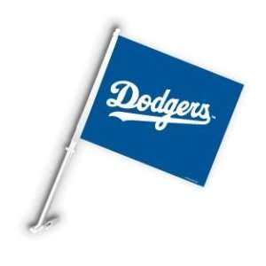  Los Angeles Dodgers Car Flags   Set of 2 Sports 
