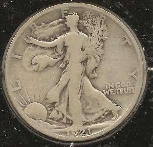 1921 S FINE Walking Liberty Half Dollar #2   PRICE REDUCED  