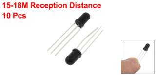 10 x Reception Distance 15 18M Infrared IR Receiver Modules PIC 0038Q 