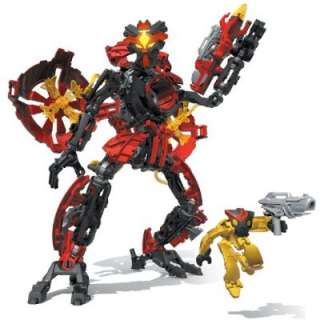  Mega Bloks   Neo Shifters Robot  Blaze Axx  Red Templar 