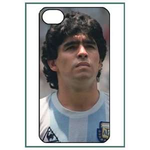  Maradona Argentina Football Soccer iPhone 4 iPhone4 Black 