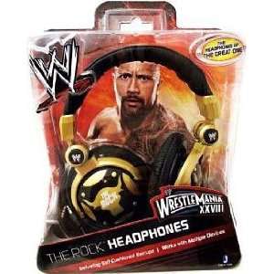  WWE Wrestling Wrestlemania XXVIII The Rock Headphones 