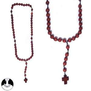 SG Paris Long Necklace 80cm Indian Red Rg Fonc/Bord/Vin/Gar Necklace 