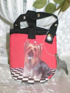 YORKIE TERRIER ~ DOG ~ CELL PHONE CASE ~ HOLDER ~ PURSE  