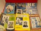 VTG 1920s 1930s Piano Sheet Music Huge Lot Blue Danube  