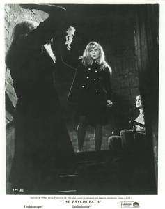 The Psychopath, 1965, ORIG scene still, Robert Bloch  