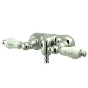  Hot Springs Wall Mount Clawfoot Tub Filler with Porcelain 
