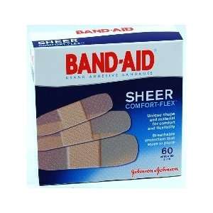  4 Pack Special J&J Band Aid Shr Asst 60 Count [Health and 
