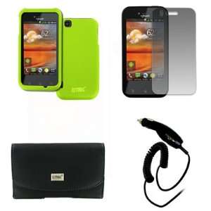  EMPIRE T Mobile LG myTouch Black Leather Case Pouch with 