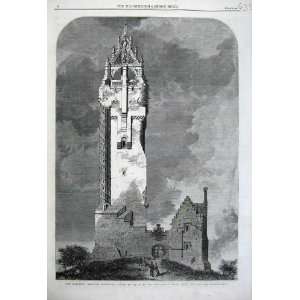  National Wallace Monument 1861 Abbey Craig Stirling