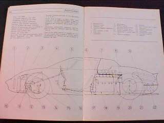 Ferrari 250 Owners Manual_Use and Maintenance 250 LM Berlinetta OEM 