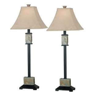  Kenroy Lighting 31201 Bennington 1 Light Table Lamps in 