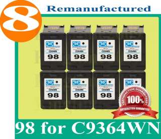 PK 98 Ink Used for HP 6310 5160 4150 C9364WN Black  