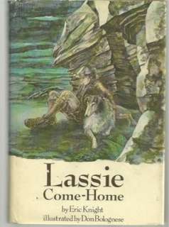 Lassie Come Home ERIC KNIGHT hcdj 30th Anniversary edition DON 