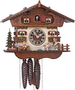 Black Forest 1 Day Chalet Musical Cuckoo Clock   6212M  