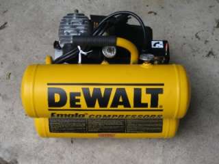 DEWALT D55153 15 Amp 1Hp 4 Gallon Oiled Compressor, NEW  