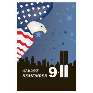  9 11 Remembrance Flag   Garden Patio, Lawn & Garden