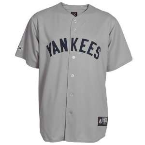   Yankees Cooperstown Replica Yogi Berra Grey Jersey