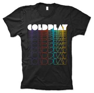 COLDPLAY T Shirt Every Teardrop Is a Waterfall NEW LOGO  