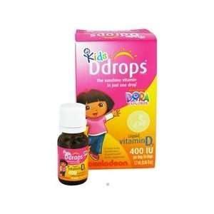  Ddrops Vitamin D for Kids 400 IU 60 Drops (.06 Fl Oz 