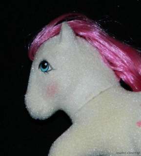 My Little Pony G1 Truly, Comb, Backcard & Ribbon Vintage So Soft 