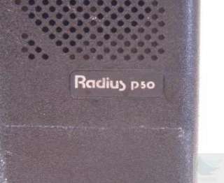 Lot of 2 Motorola Radius P50 2 Way Handie Talkie Radios  