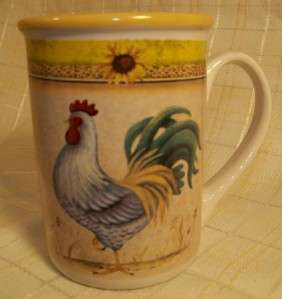 Gibson Ceramic DayBreak Rooster Coffee Mug  