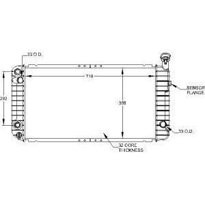  Visteon 9520 Radiator Automotive