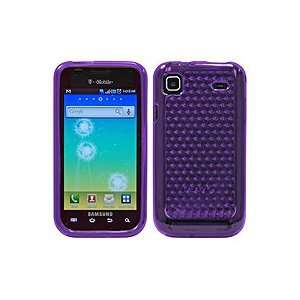  Cellet Purple Flexi Case For Samsung Vibrant (Galaxy S 