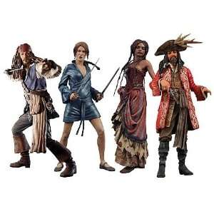  Pirates At Worlds End Series 2 7 Figure Set Of 4 Toys 