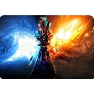  World of Warcraft Fire Frost Mage Legendary Epic Play Mat 