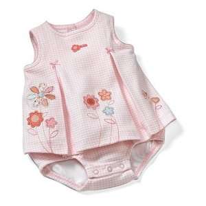  Gingham Print Sunsuit   Pink 9 Months Baby