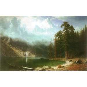  Albert Bierstadt 35W by 22H  Mount Corcoran CANVAS 