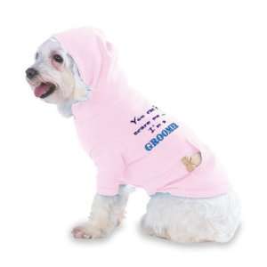   Groomer Hooded (Hoody) T Shirt with pocket for your Dog or Cat Medium