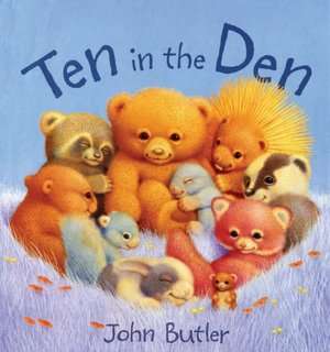   Ten in the Den by John Butler, Peachtree Publishers 