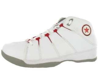  Converse Mens For Three Mid Basketball Shoe Red, Gray 