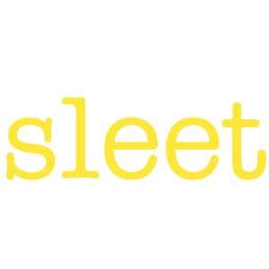  sleet Giant Word Wall Sticker