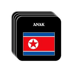  North Korea   ANAK Set of 4 Mini Mousepad Coasters 