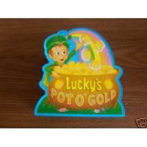  Vintage Lucky Charms * Luckys POT OGOLD IRISH LEPRECHAUN 