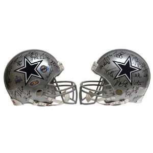  Dallas Cowboys Team Of The 90s Signed Pro Helmet Sports 